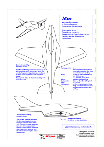 RC airplane plan Jetson
