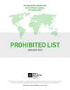 prohibited list 2018 en